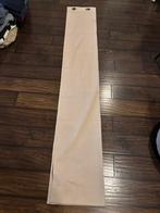 2 siergordijnen, Ophalen of Verzenden, Zo goed als nieuw, Beige, Minder dan 100 cm