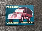FORDSON THAMES TRUCK FOLDERTJE 1952, Ophalen of Verzenden, Gelezen, Overige merken