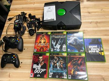 Xbox spelcomputer met games compleet bieden  beschikbaar voor biedingen