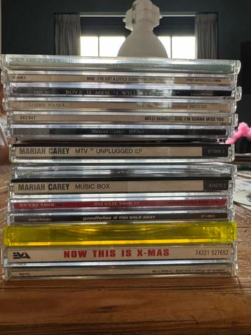 Stapel cd’s Mariah Carey, Jan Smit, MN8 jaren 80-90 cd’s beschikbaar voor biedingen