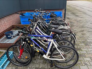 Partij fietsen beschikbaar voor biedingen