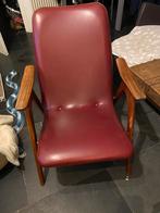 Dutch design fauteuil Louis van Teeffelen voor WeBe, Huis en Inrichting, Stoelen, Ophalen, Gebruikt, Ditch design, Hout