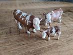 S hleich koe, stier, kalf familie., Ophalen of Verzenden, Zo goed als nieuw, Beeldje of Figuurtje