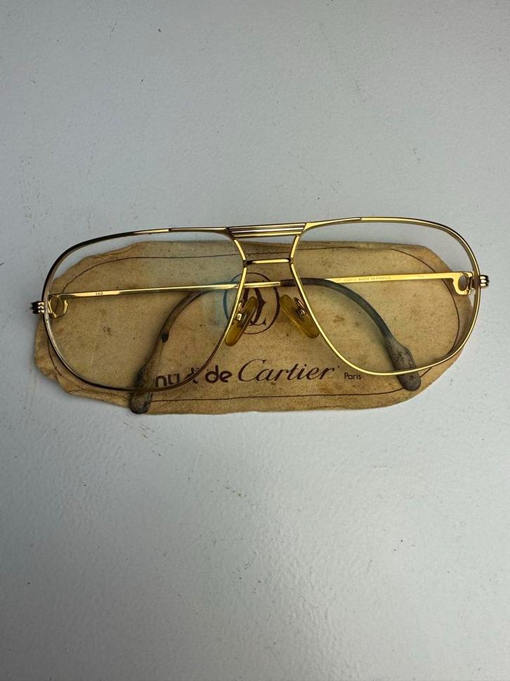 Vintage Cartier bril met sterkte - 1988, Sieraden, Tassen en Uiterlijk, Zonnebrillen en Brillen | Heren, Gebruikt, Bril, Overige merken