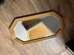 Blank eiken spiegel   (ovaal model ), Ophalen, Minder dan 50 cm, Zo goed als nieuw, Minder dan 100 cm