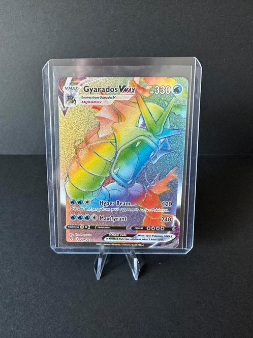 Gyarados VMAX 207, Hobby en Vrije tijd, Verzamelkaartspellen | Pokémon, Zo goed als nieuw, Meerdere kaarten, Ophalen of Verzenden
