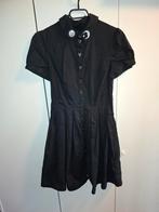 Hell Bunny Samara gothic jurk, Kleding | Dames, Jumpsuits, Ophalen of Verzenden, Zo goed als nieuw, Maat 34 (XS) of kleiner, Zwart