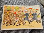 H Rotgans soldaten humor, Verzamelen, Ansichtkaarten | Themakaarten, Ophalen of Verzenden, Voor 1920, Overige thema's