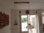 Lamp, Huis en Inrichting, Lampen | Hanglampen, Ophalen, Gebruikt, Glas, 50 tot 75 cm