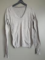 Patrizia Pepe grijze zijde cashmere top - Maat 0, Ophalen of Verzenden, Zo goed als nieuw, Patrizia Pepe, Maat 34 (XS) of kleiner