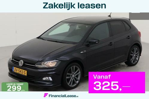 Volkswagen Polo 1.0 TSI 2x R-Line Pano Virtual DSG NAP, Auto's, Volkswagen, Bedrijf, Lease, Financial lease, Polo, ABS, Achteruitrijcamera