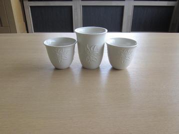 Fairtrade original 3 roomkleur bekertjes  beschikbaar voor biedingen