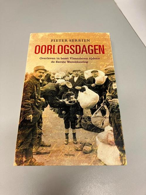Oorlogsdagen Serrien Vlaanderen tijdens ww1, Boeken, Oorlog en Militair, Gelezen, Voor 1940, Ophalen of Verzenden