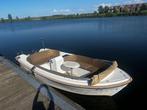 Ruime wit/taupe Valory 555 sloep incl. trailer (8 pers), Watersport en Boten, Benzine, Buitenboordmotor, Polyester, Zo goed als nieuw