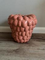 Aarbei vaas, Huis en Inrichting, Woonaccessoires | Vazen, Overige kleuren, Ophalen of Verzenden, Minder dan 50 cm, Glas