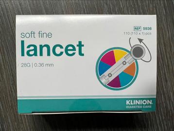 Lancet soft line naaldjes beschikbaar voor biedingen