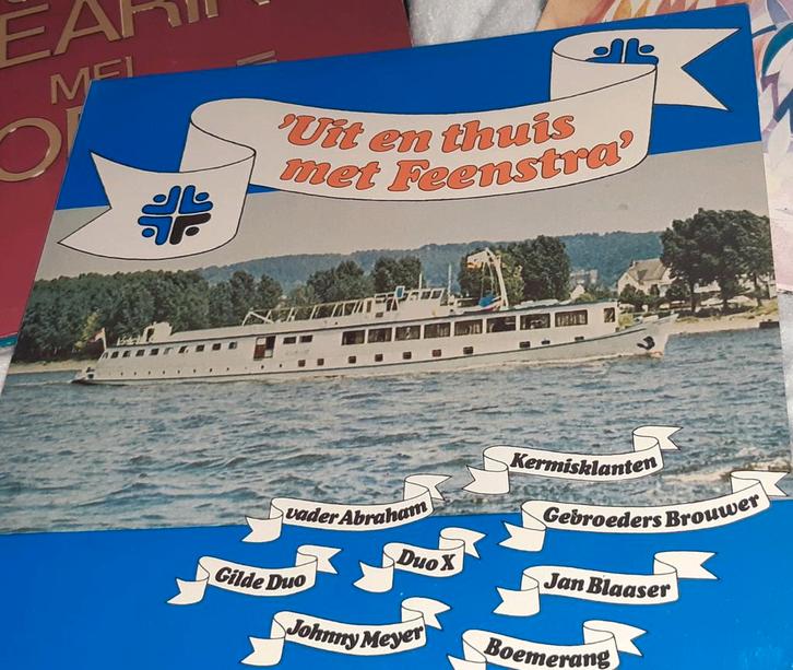 Vinyl LP - Uit en Thuis met Feenstra piraten lp 1978, Cd's en Dvd's, Vinyl | Nederlandstalig, Gebruikt, Levenslied of Smartlap