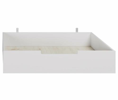 Bedlade, Huis en Inrichting, Slaapkamer | Bedden, Zo goed als nieuw, Eenpersoons, Overige maten, Overige maten, Hout, Wit, Ophalen of Verzenden