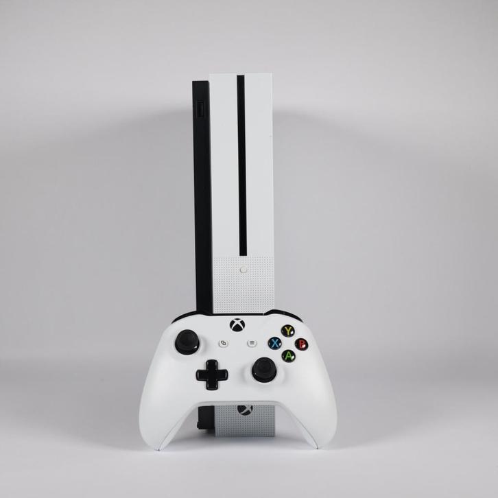 Xbox One S 1TB Wit - Incl. Garantie (B), Spelcomputers en Games, Spelcomputers | Xbox Series X en S, Gebruikt