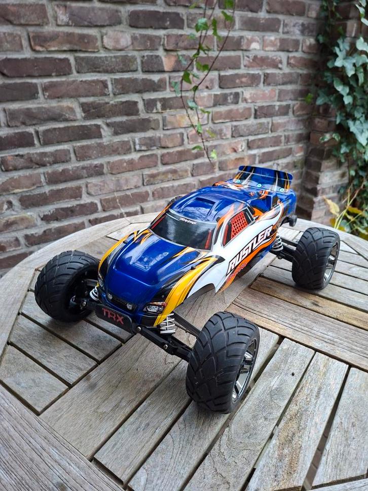 Traxxas Rustler XL5 2WD - Offroad RC Auto, Hobby en Vrije tijd, Modelbouw | Radiografisch | Auto's, Gebruikt, Auto offroad, Elektro