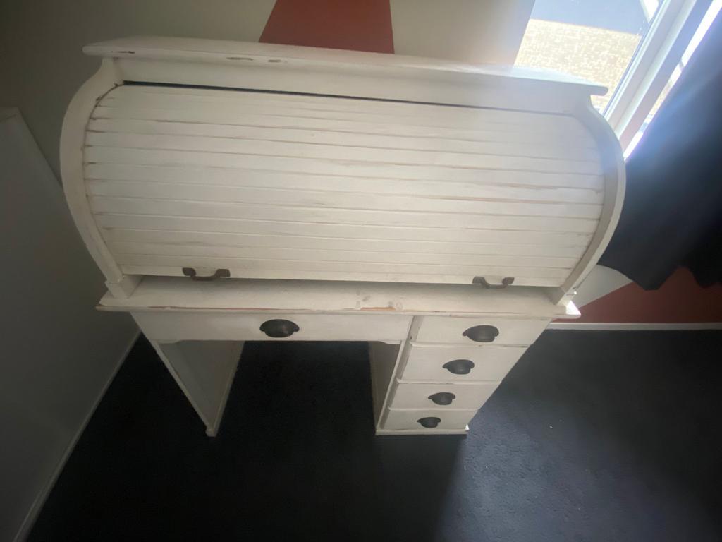 Vintage Bureau met Roldeur, Ophalen, Gebruikt
