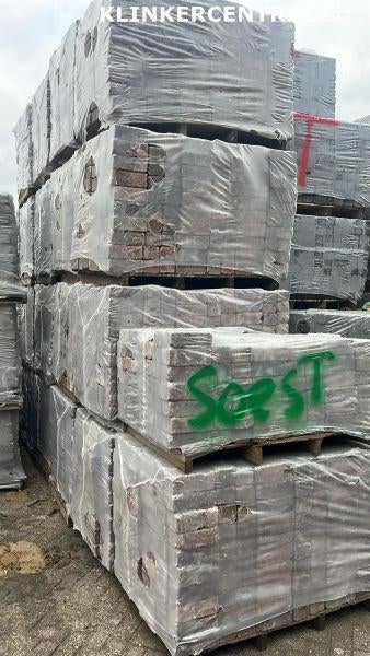 ROOIKORTING 219m2 heide gemêleerd betonklinkers bkk bss, Bij dit gebruikte product niet meer te achterhalen., Gebruikt, Verzenden