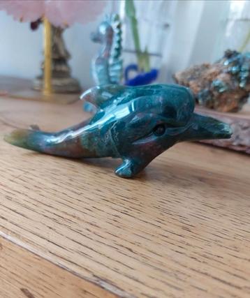 Oceaan jaspis dolfijn beschikbaar voor biedingen