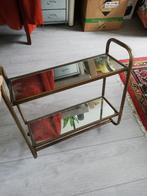 Decoratief plankjes met spiegel, Huis en Inrichting, Woonaccessoires | Spiegels, Ophalen, Minder dan 50 cm, Zo goed als nieuw