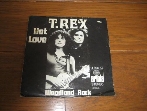 T rex 5x, Cd's en Dvd's, Vinyl Singles, Gebruikt, Single, Rock en Metal, 7 inch, Ophalen of Verzenden