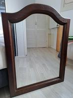 Spiegel met eiken lijst. Breedte is 65cm en de  hoogte is 85, Antiek en Kunst, Antiek | Spiegels, Ophalen, Rechthoekig