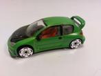 Peugeot 206 Rally WRC groen Realtoy China 3 inch mooi, Hobby en Vrije tijd, Modelauto's | Overige schalen, Ophalen of Verzenden