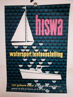 Originele poster HISWA RAI Amsterdam met archiefetiket, Verzamelen, Posters, Verzenden, A1 t/m A3, Reclame, Rechthoekig Staand