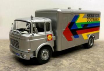 BERLIET GBK 6 Fourgon SHELL Service 1/43 serie Berliet # 82 beschikbaar voor biedingen