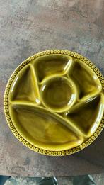 Vintage keramiek fondue/gourmet borden, Antiek en Kunst, Antiek | Servies los, Ophalen of Verzenden