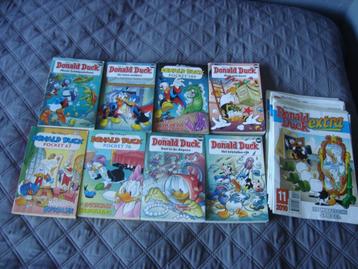8 donald duck pockets  en 20 stuks donald duck EXTRA beschikbaar voor biedingen
