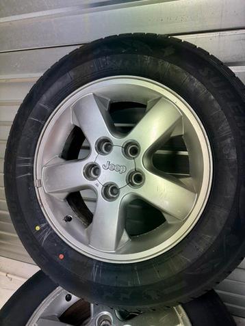 17” All season set Jeep Grand Cherokee 5x127 met 235/65R17 beschikbaar voor biedingen