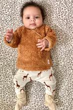 Teddy fleece jasje handgemaakt babystyling mt 62 nieuw, Verzenden, Zo goed als nieuw, Jongetje of Meisje, Jasje