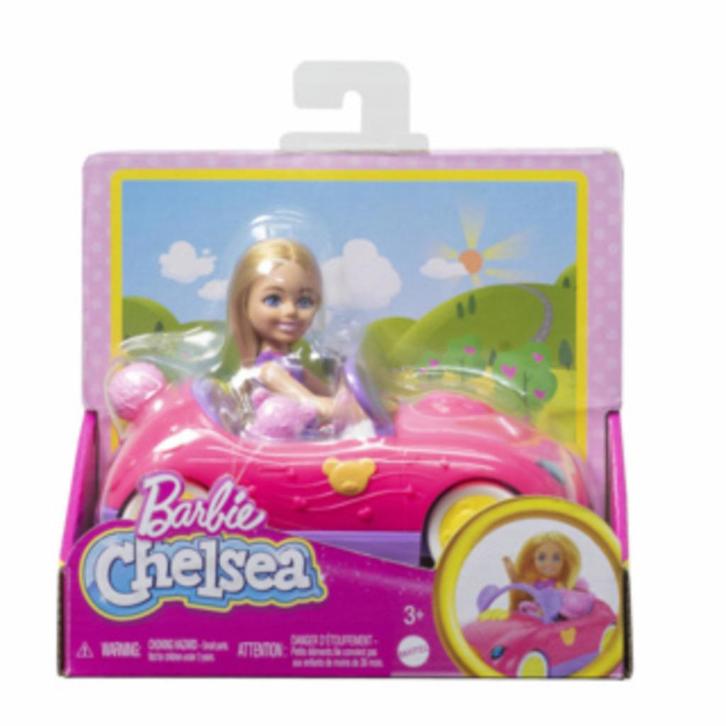 Barbie: Chelsea met auto, Kinderen en Baby's, Speelgoed | Poppen, Nieuw, Barbie, Ophalen of Verzenden