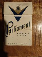 Vintage Parliament Sigarettenpakje - Verzamelobject, Verzamelen, Ophalen of Verzenden, Gebruikt