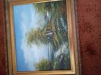 Schilderij met lijst, Antiek en Kunst, Ophalen
