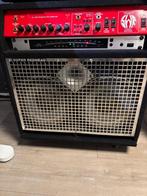 SWR Red Head 350W basversterker + tuner, Muziek en Instrumenten, Ophalen, Gebruikt, Basgitaar, 100 watt of meer