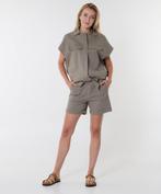 Yaya set top (L/3) en short (42), khaki groen, zgan, Kort, Maat 42/44 (L), Ophalen of Verzenden, Zo goed als nieuw