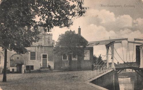 Noordhavenpoort, Zierikzee (1917) 129174, Verzamelen, Ansichtkaarten | Nederland, Gelopen, Zeeland, Voor 1920, Ophalen of Verzenden