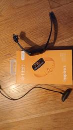 Fitbit Inspire 3 - Inclusief Oplader & Doos, Ophalen of Verzenden, Waterdicht, Zo goed als nieuw, Fitbit