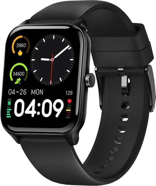 Hyundai smart watch zwart NIEUW, Sieraden, Tassen en Uiterlijk, Smartwatches, Nieuw, Android, Zwart, Afstand, Calorieverbanding