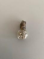 Zilveren bedel - Gloeilampje, 1 bedel, Ophalen of Verzenden, Nieuw, Zilver