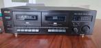 Akai HX-27W Dubbel Cassettedeck in goede staat, Audio, Tv en Foto, Cassettedecks, Ophalen of Verzenden, Dubbel, Akai