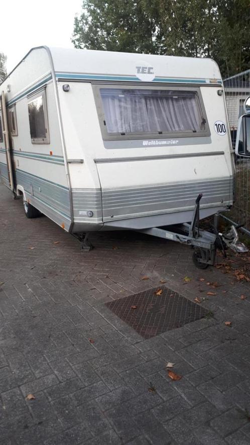 tec 530 lengteslaper bank, airco voortent luifels goede staa, Caravans en Kamperen, Caravans, Bedrijf, tot en met 5, 1000 - 1250 kg