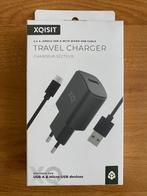Xqisit Travel Charger Netstroomadapter 2.4A 1 USB-A poort, Audio, Tv en Foto, Audiokabels en Televisiekabels, Nieuw, Ophalen of Verzenden