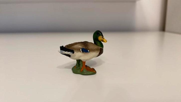 Schleich Eend ~ 13654 (6), Verzamelen, Dierenverzamelingen, Beeldje of Figuurtje, Vogel, Ophalen of Verzenden